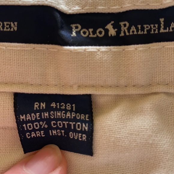 Ralph Lauren Polo khakis pleated front shorts - Picture 8 of 9